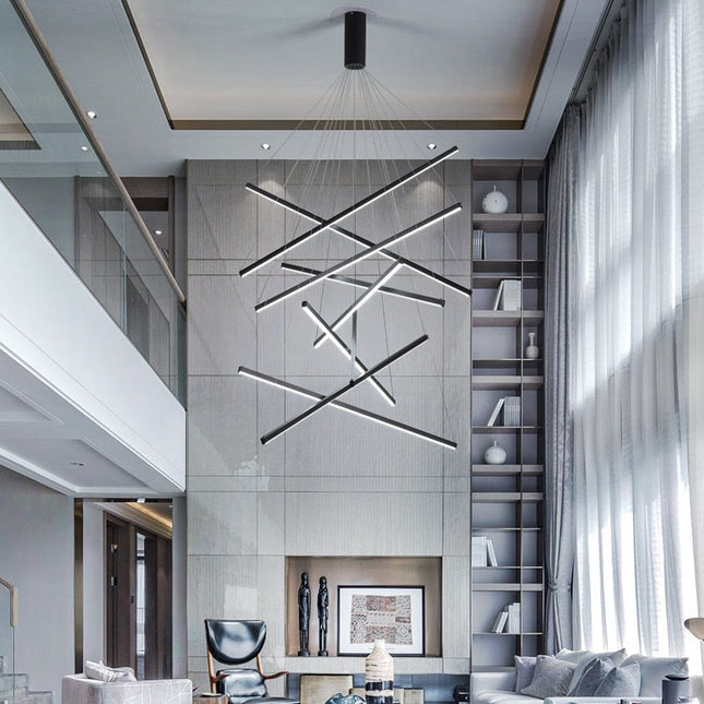 ChandelierDecor - Minimalist Chandelier Bars : Elegant Lighting Fixture