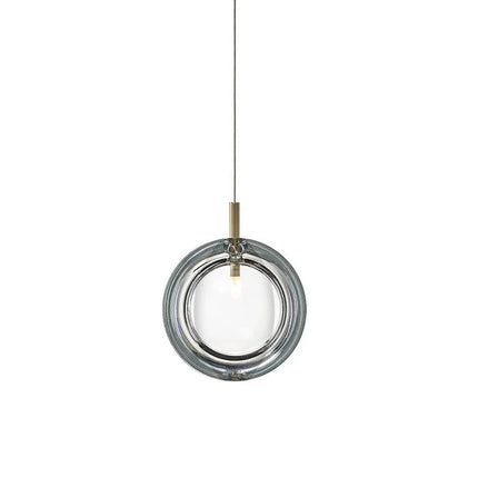 ChandelierDecor - Minimalist Glass Stone Pendant Staircase Chandelier Lighting