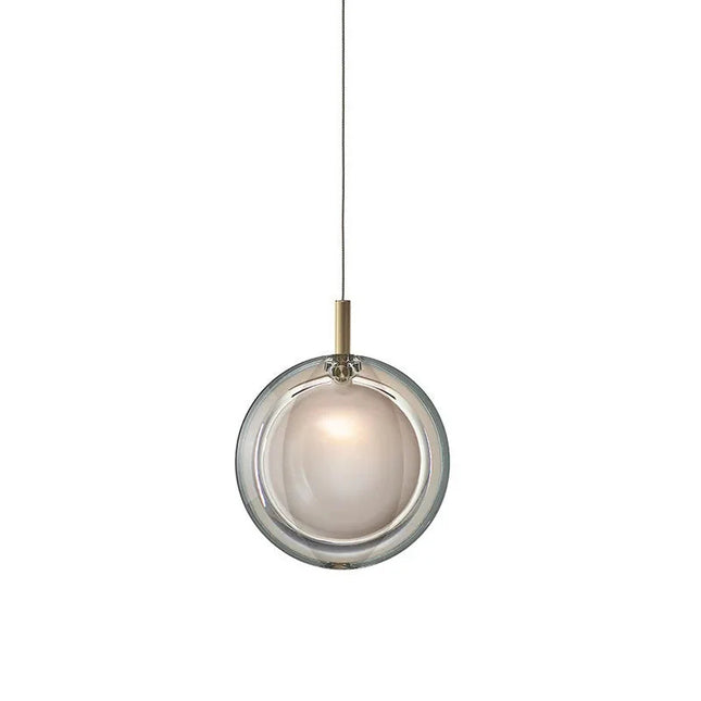 ChandelierDecor - Minimalist Glass Stone Pendant Staircase Chandelier Lighting