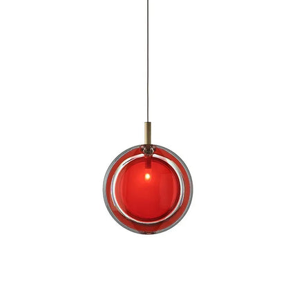ChandelierDecor - Minimalist Glass Stone Pendant Staircase Chandelier Lighting