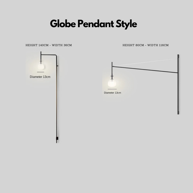 ChandelierDecor - Minimalist Long Pole Wall Lamp