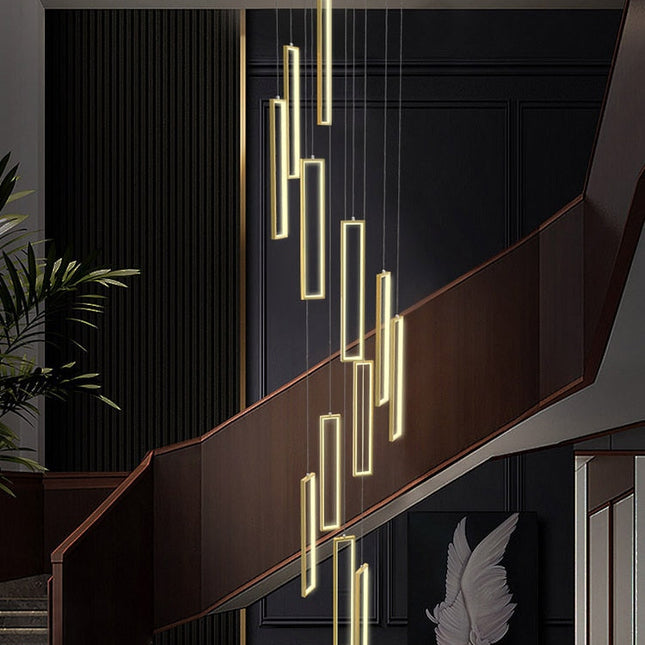 ChandelierDecor - Minimalist Staircase Chandeliers - Elevate Your Space