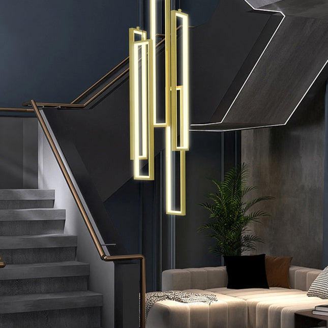ChandelierDecor - Minimalist Staircase Chandeliers - Elevate Your Space