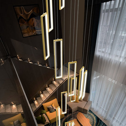 ChandelierDecor - Minimalist Staircase Chandeliers - Elevate Your Space