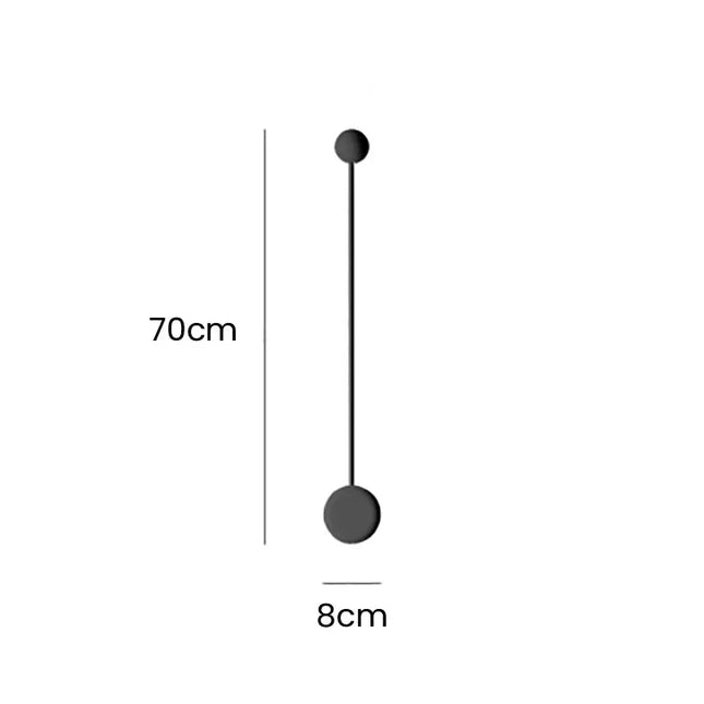 ChandelierDecor - Minimalistic Pin Wall Light - Elegant Lighting Decor