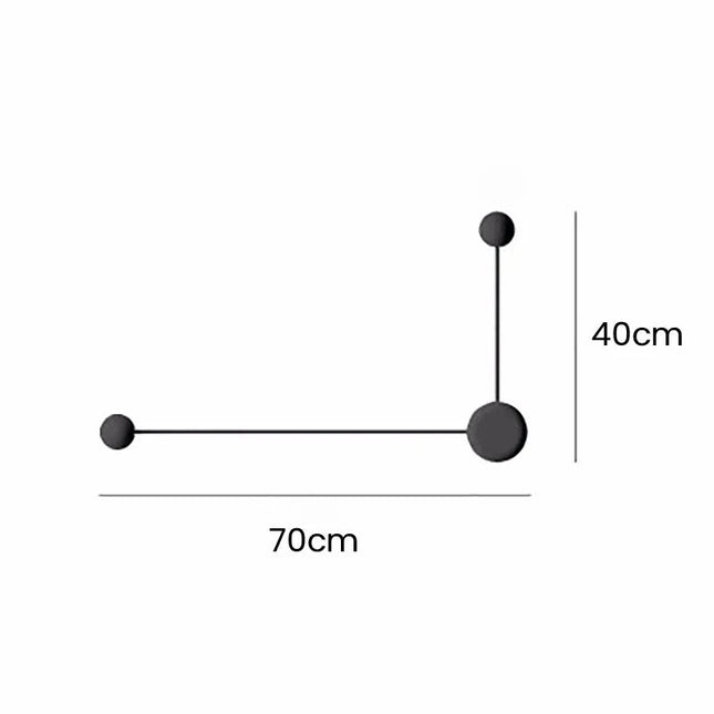 ChandelierDecor - Minimalistic Pin Wall Light - Elegant Lighting Decor
