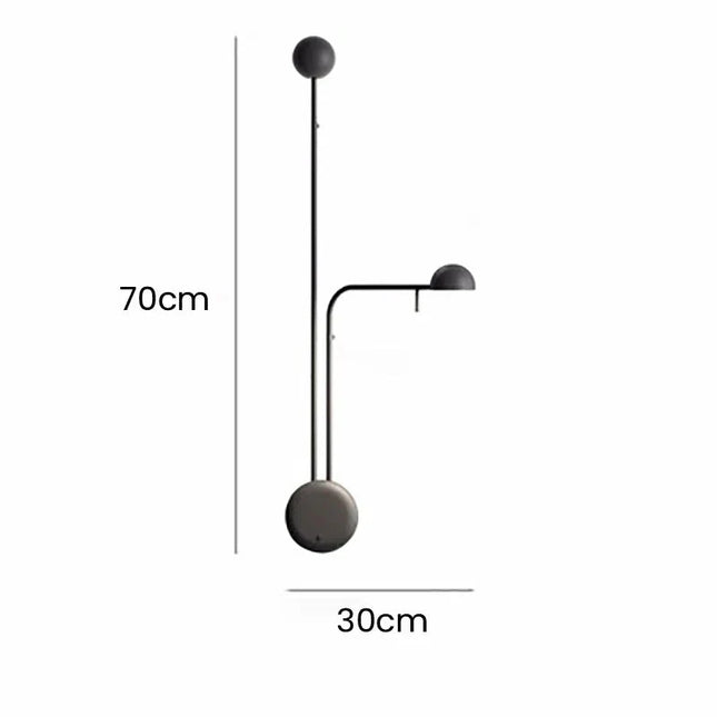 ChandelierDecor - Minimalistic Pin Wall Light - Elegant Lighting Decor