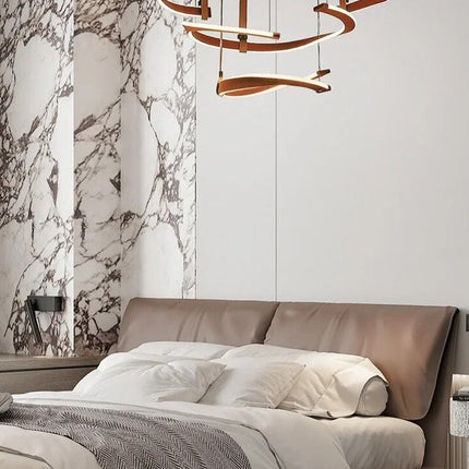 ChandelierDecor - ModaLux Leather Craft LED Chandelier