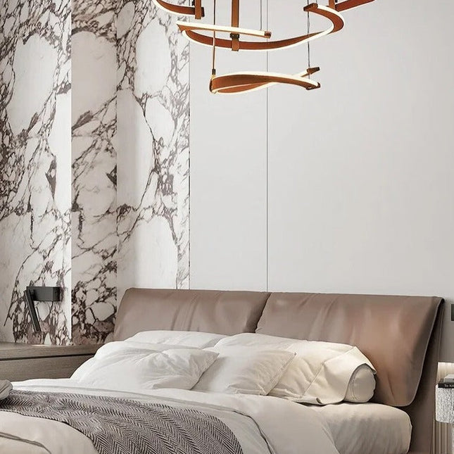 ChandelierDecor - ModaLux Leather Craft LED Chandelier