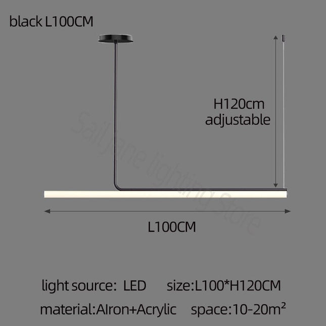 ChandelierDecor - Modern LED Chandelier: Illuminate Your Space with Style