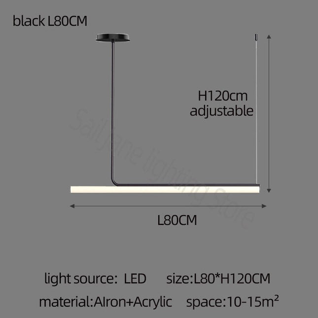 ChandelierDecor - Modern LED Chandelier: Illuminate Your Space with Style