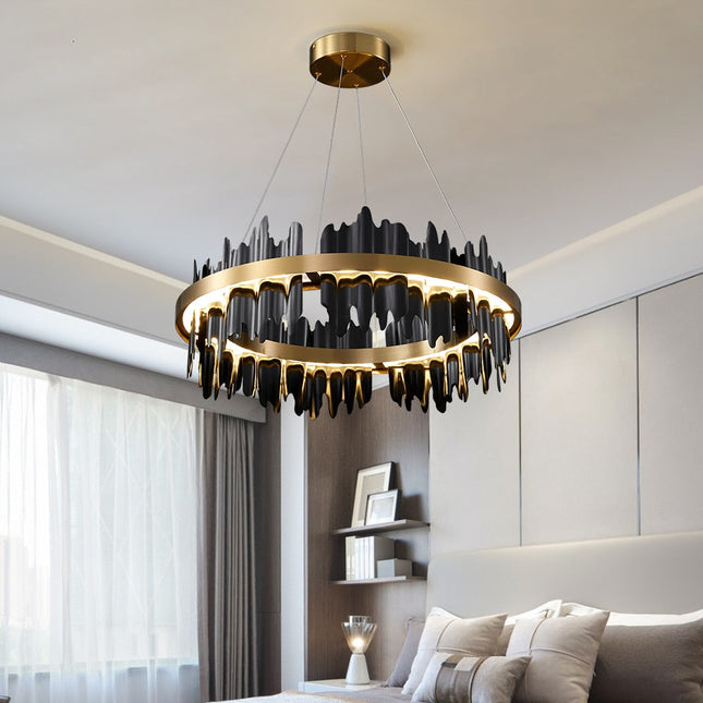 ChandelierDecor - Modern LED Round Hanging Lamp