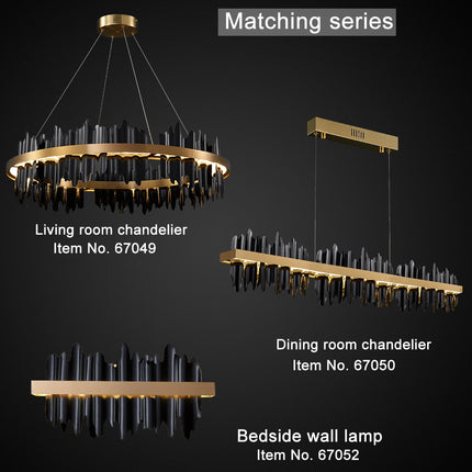 ChandelierDecor - Modern LED Round Hanging Lamp
