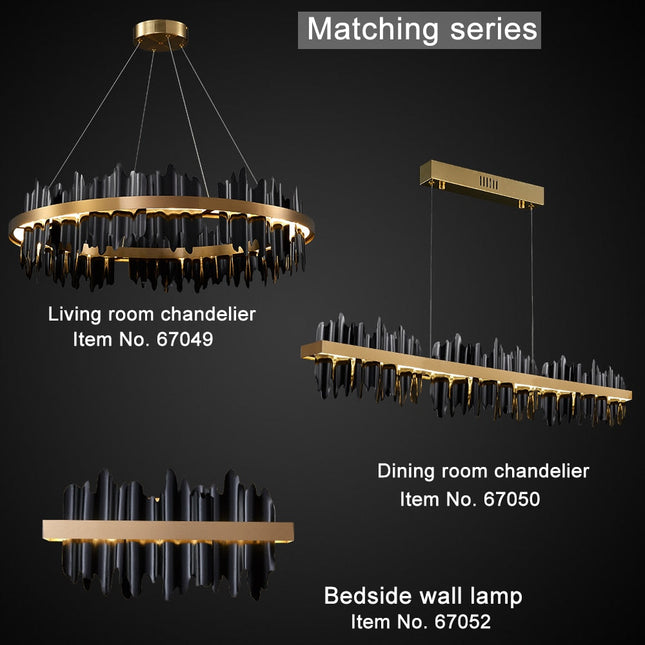 ChandelierDecor - Modern LED Round Hanging Lamp