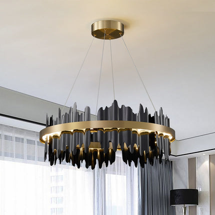 ChandelierDecor - Modern LED Round Hanging Lamp