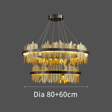ChandelierDecor - Modern LED Round Hanging Lamp