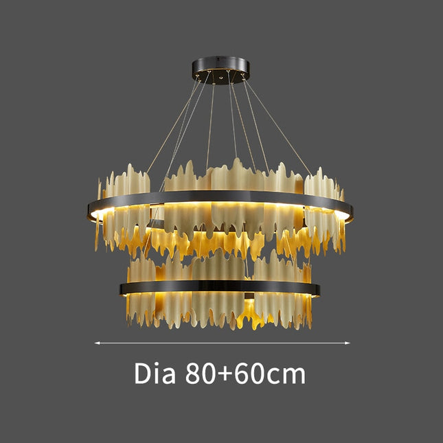 ChandelierDecor - Modern LED Round Hanging Lamp