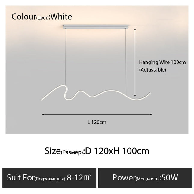 ChandelierDecor - Modern Minimalist LED Chandelier Light