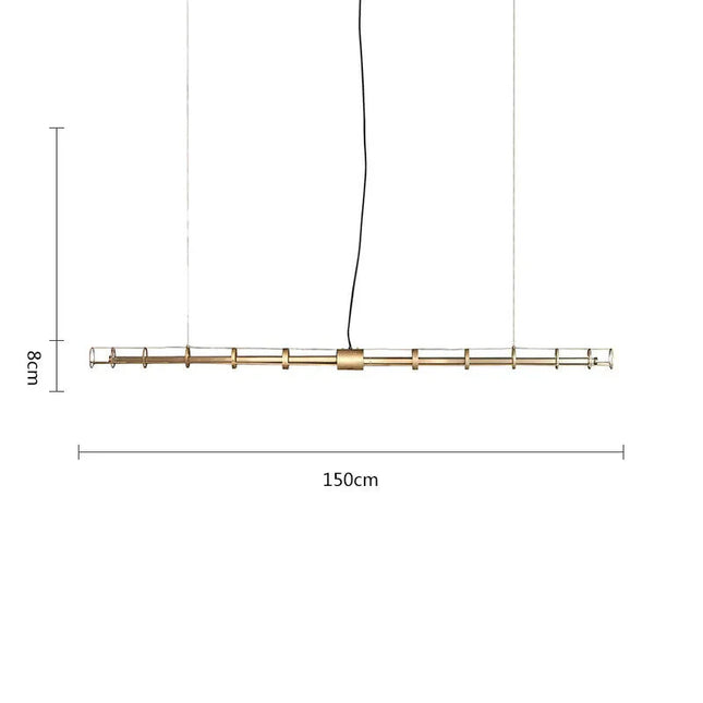 ChandelierDecor - Modern Minimalist Strip LED Pendant Light