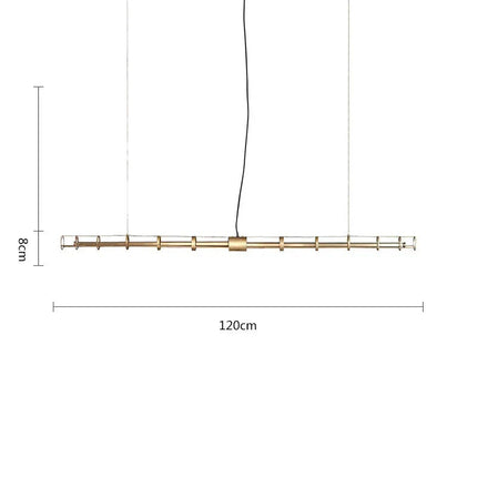 ChandelierDecor - Modern Minimalist Strip LED Pendant Light