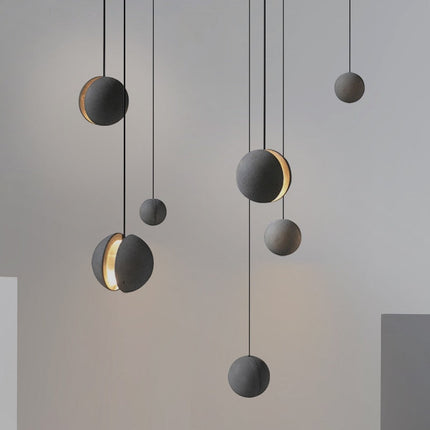 ChandelierDecor - Moon Pendant Light: Illuminate Spaces with Style