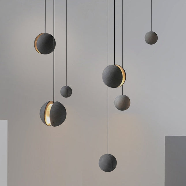 ChandelierDecor - Moon Pendant Light: Illuminate Spaces with Style