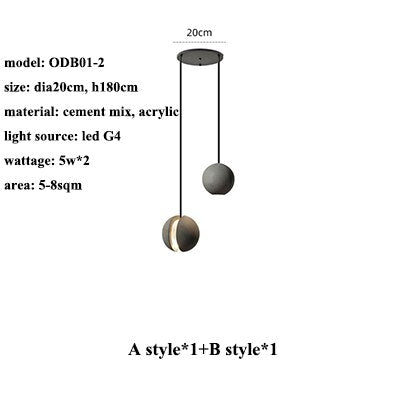 ChandelierDecor - Moon Pendant Light: Illuminate Spaces with Style