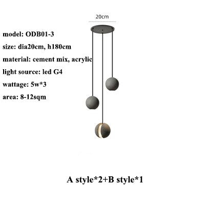 ChandelierDecor - Moon Pendant Light: Illuminate Spaces with Style