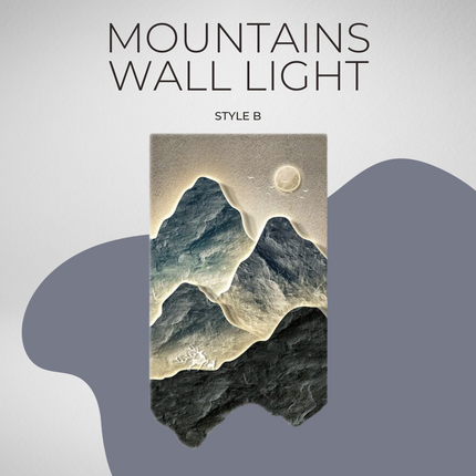ChandelierDecor - Mountains Wall Light - Perfect Mountains Wall Light