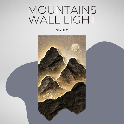 ChandelierDecor - Mountains Wall Light - Perfect Mountains Wall Light