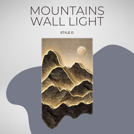 ChandelierDecor - Mountains Wall Light - Perfect Mountains Wall Light