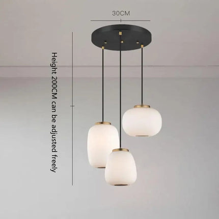 ChandelierDecor - Nordic Glass Pendant Light: Exquisite Lighting Fixture