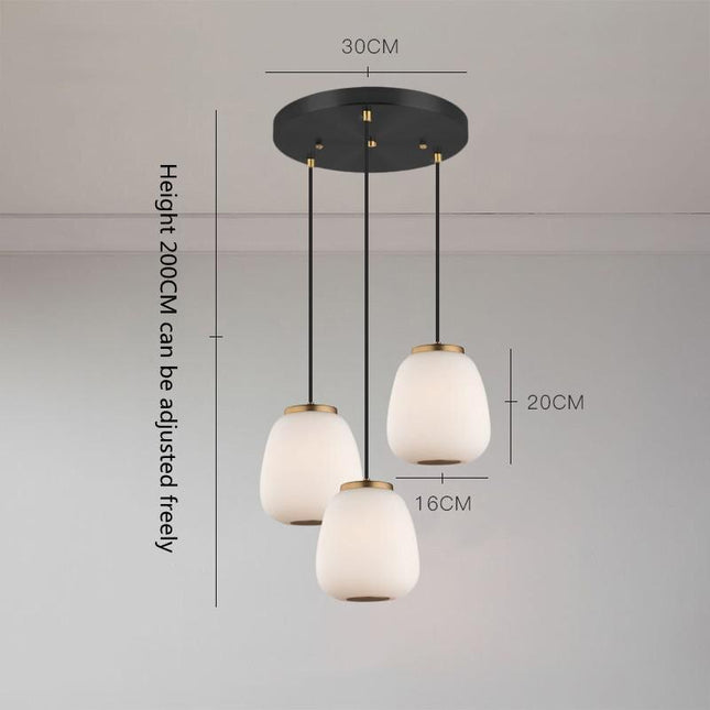ChandelierDecor - Nordic Glass Pendant Light: Exquisite Lighting Fixture