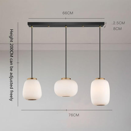 ChandelierDecor - Nordic Glass Pendant Light: Exquisite Lighting Fixture