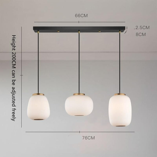 ChandelierDecor - Nordic Glass Pendant Light: Exquisite Lighting Fixture