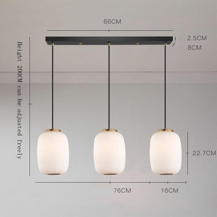 ChandelierDecor - Nordic Glass Pendant Light: Exquisite Lighting Fixture