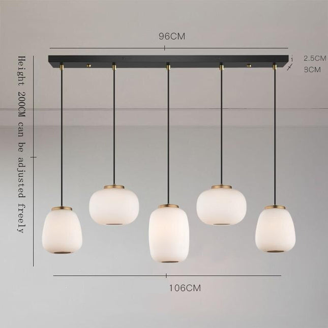 ChandelierDecor - Nordic Glass Pendant Light: Exquisite Lighting Fixture