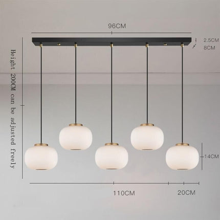 ChandelierDecor - Nordic Glass Pendant Light: Exquisite Lighting Fixture