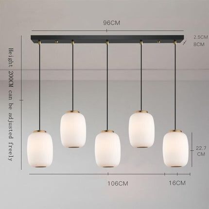 ChandelierDecor - Nordic Glass Pendant Light: Exquisite Lighting Fixture