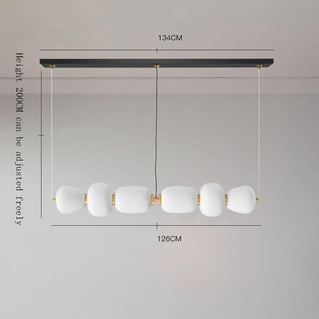 ChandelierDecor - Nordic Glass Pendant Light: Exquisite Lighting Fixture