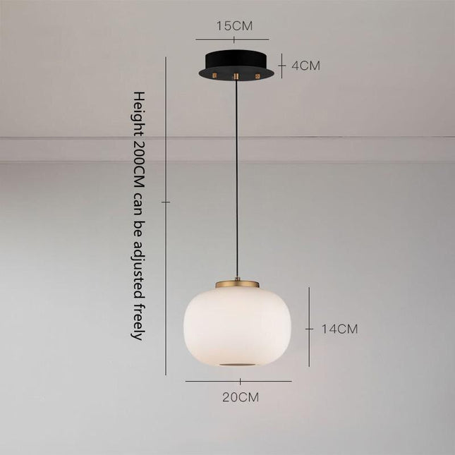 ChandelierDecor - Nordic Glass Pendant Light: Exquisite Lighting Fixture