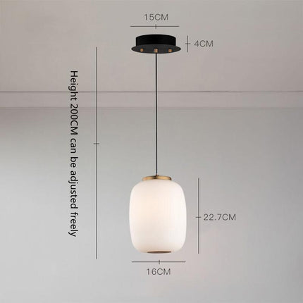 ChandelierDecor - Nordic Glass Pendant Light: Exquisite Lighting Fixture