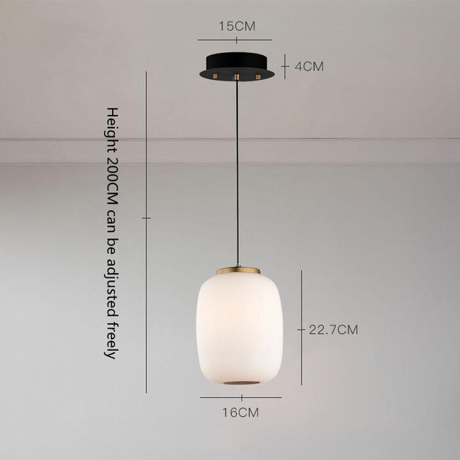 ChandelierDecor - Nordic Glass Pendant Light: Exquisite Lighting Fixture