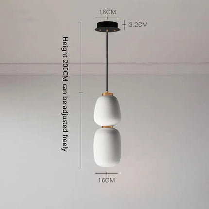 ChandelierDecor - Nordic Glass Pendant Light: Exquisite Lighting Fixture