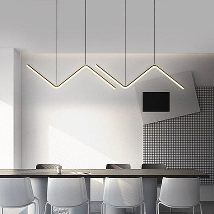 ChandelierDecor - Nordic Pendant Light Art Line LED Hanging Lamp