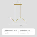 45 cm de longueur x 90 cm de hauteur / Blanc froid / Or