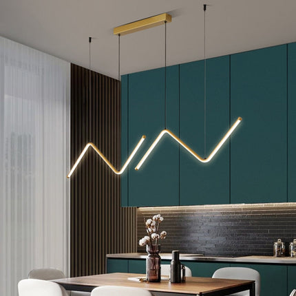 ChandelierDecor - Nordic Pendant Light Art Line LED Hanging Lamp