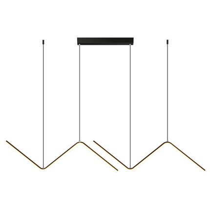 ChandelierDecor - Nordic Pendant Light Art Line LED Hanging Lamp