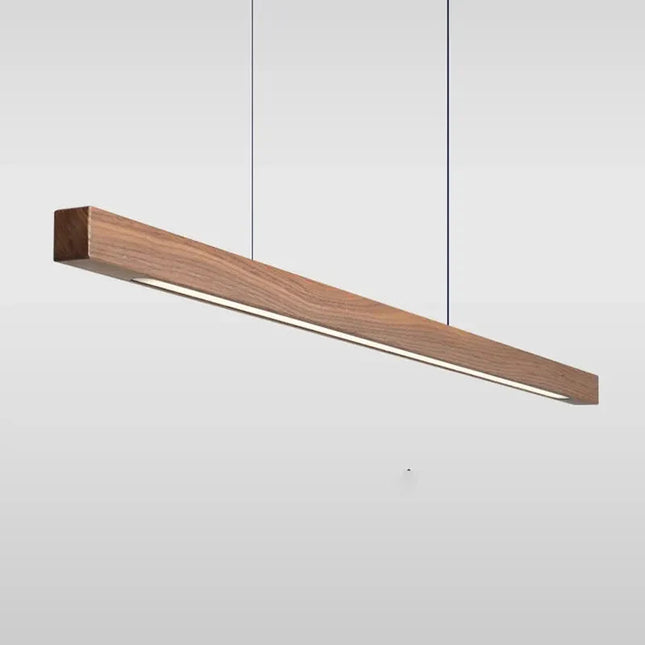 ChandelierDecor - Oak Wood Ceiling Bar Wooden LED Pendant Light