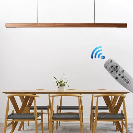 ChandelierDecor - Oak Wood Ceiling Bar Wooden LED Pendant Light